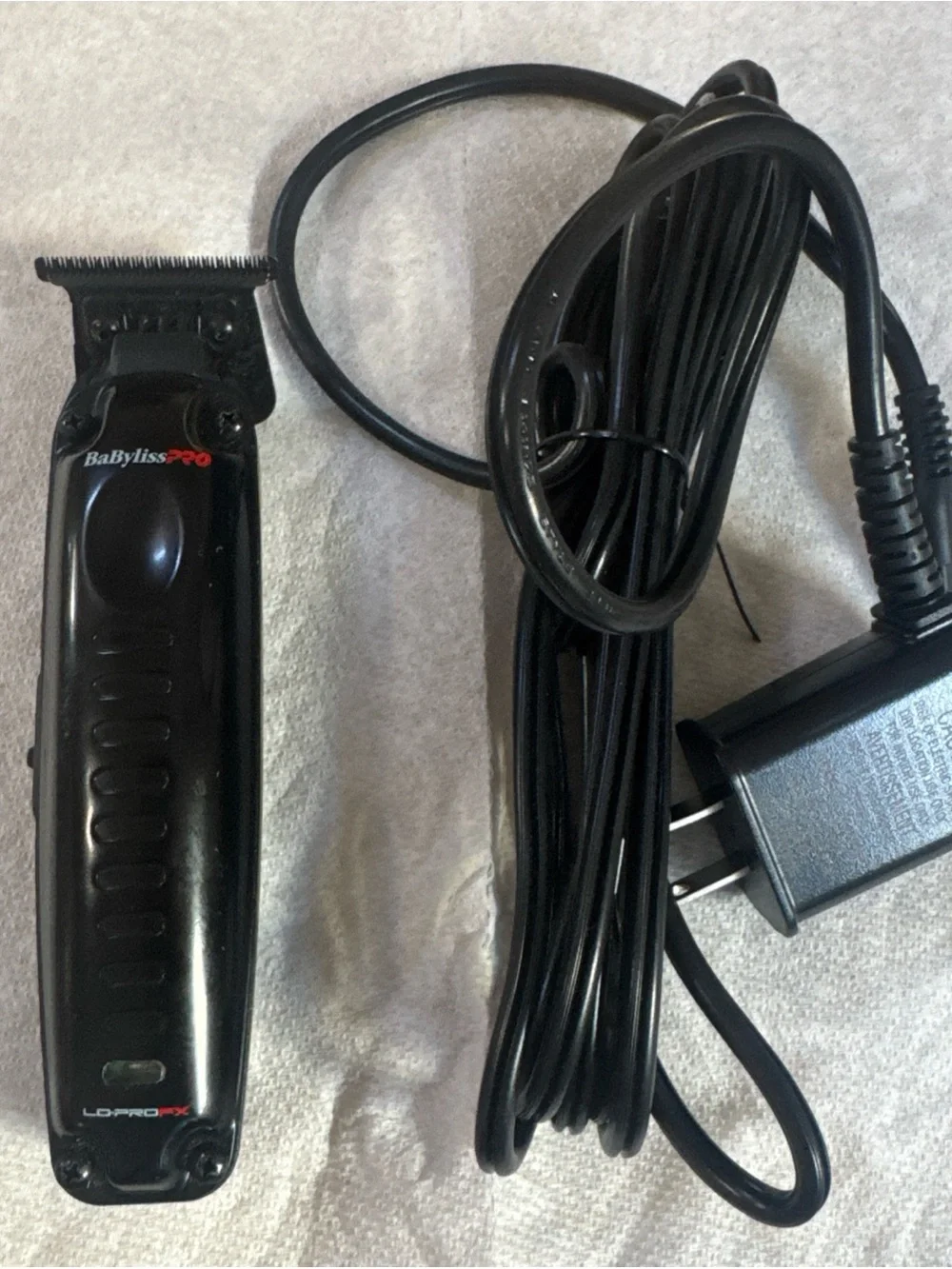 BaByliss PRO Lo-Pro FX726  High-Performance Cordless Black Clipper **TESTED**